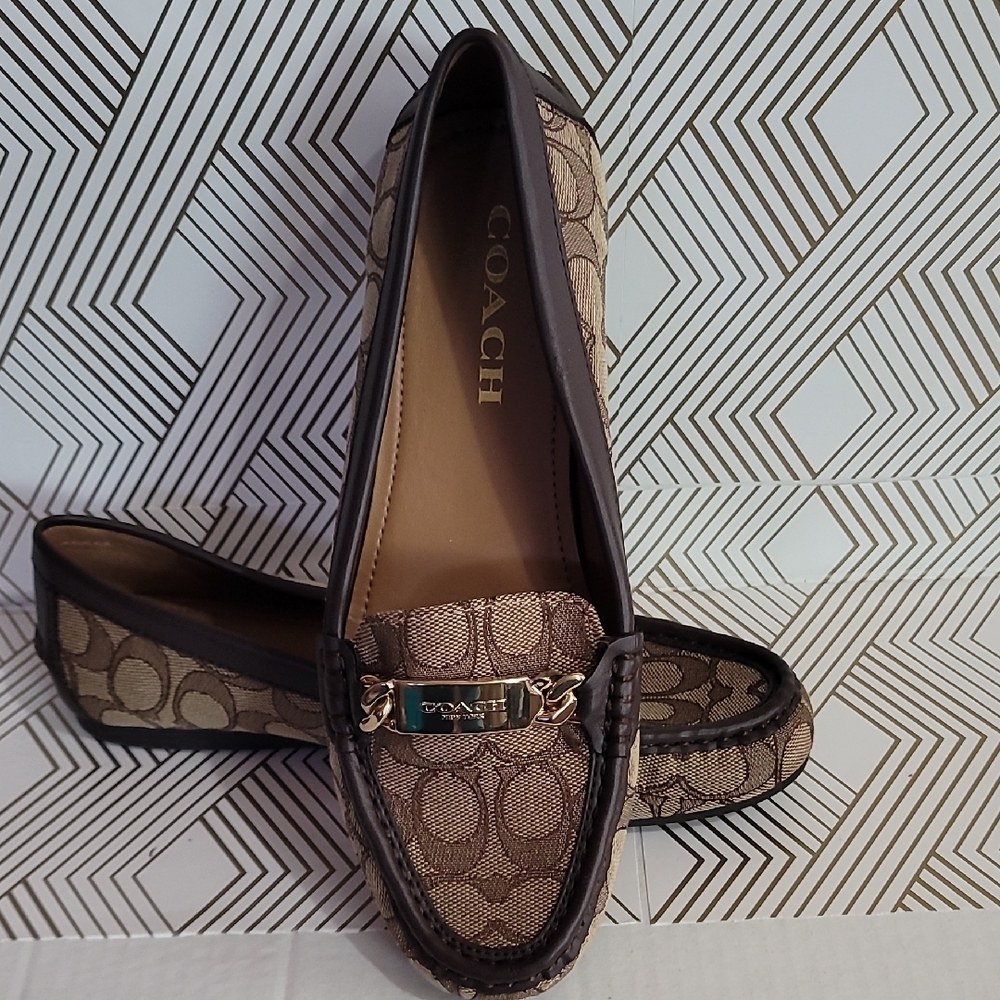 Coach Olive Signature C Jacquard Loafer